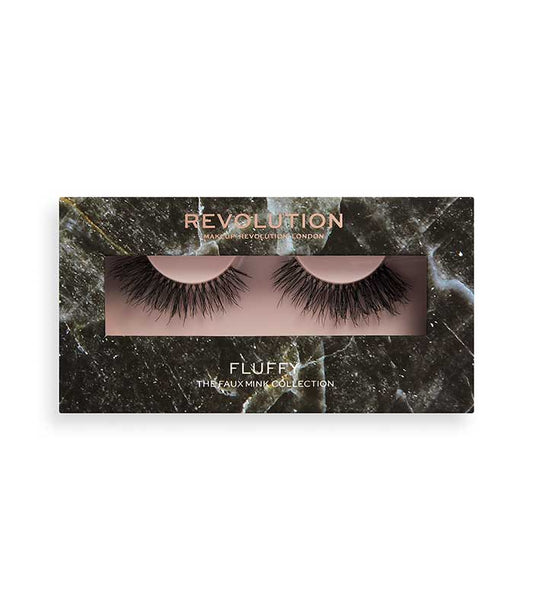 Revolution - Pestanas Falsas 3D Faux Mink - Fluffy