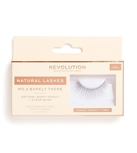 Revolution - Pestanas Falsas Natural Lashes - Nº.2 Barely There