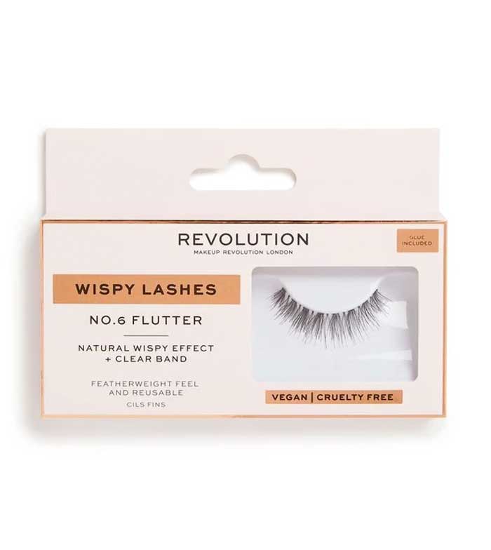 Revolution - Ciglia finte Wispy Lashes - N. 6 Flutter