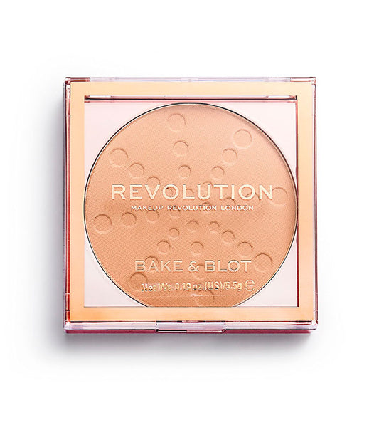 Revolution - Pó Compacto Bake & Blot - Bege