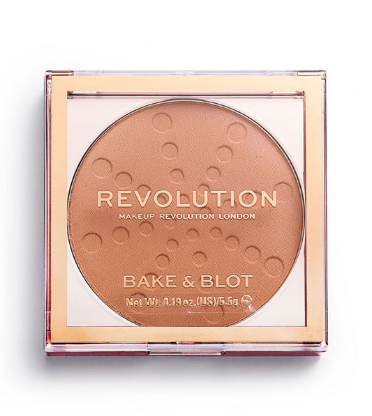 Revolution - Pó Compacto Bake & Blot - Peach