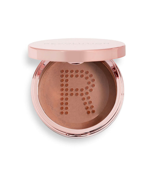 Revolution - Pó compacto fixador Conceal & Fix - Deep Dark