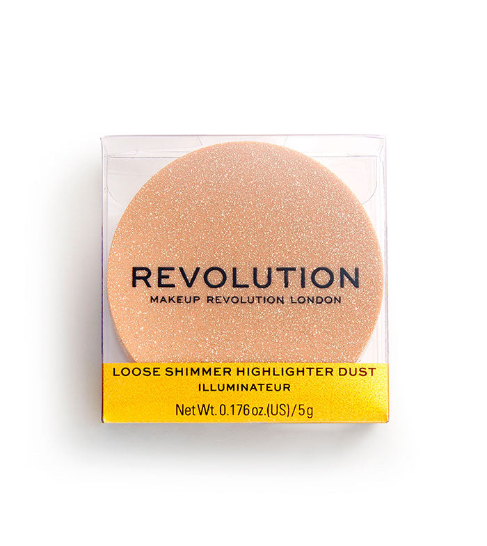 Revolution - *Precious Stone* - Iluminador em pó metalizado - Quartzo Rosa