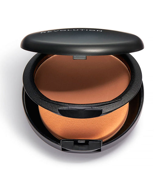 Revolution Pro - Base de maquillaje en polvo Pro Powder Foundation - F14