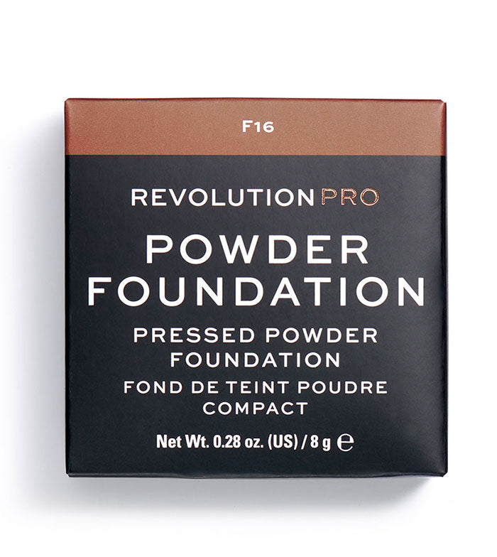 Revolution Pro - Fondotinta in polvere compatto Pro Powder Foundation - F16