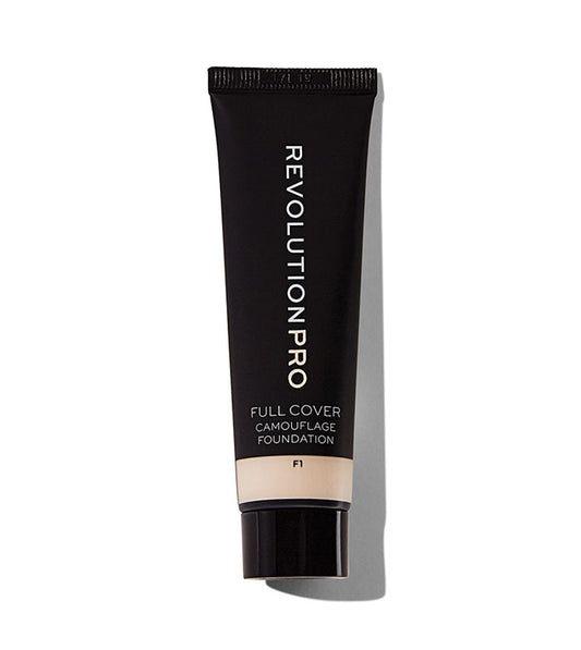Revolution Pro - Base de maquillaje Full Cover Camouflage - F1