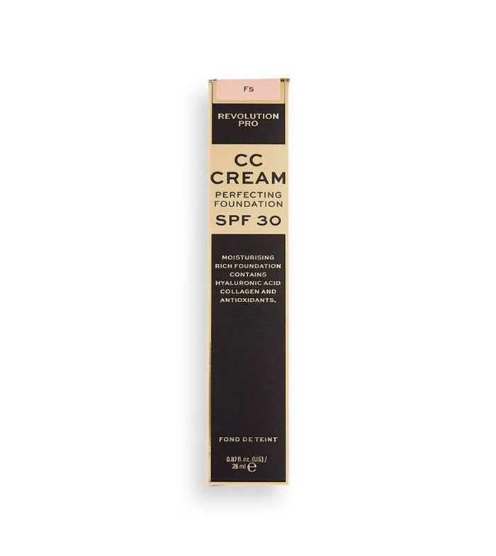 Revolution Pro - CC Cream Perfecting Foundation SPF 30 - F5