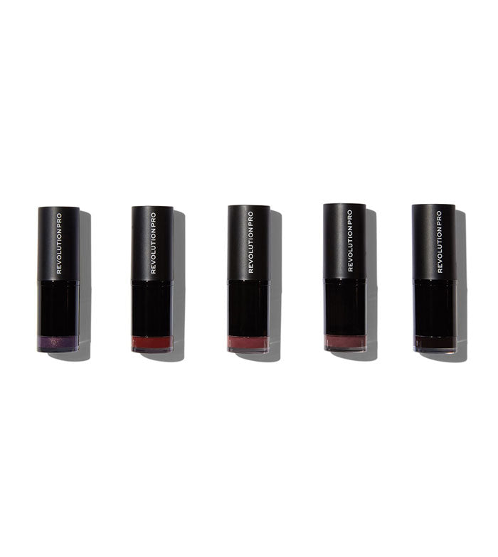 Revolution Pro - Collezione di 5 Rossetti - Matte Noir