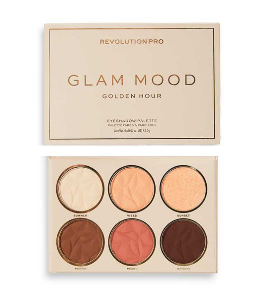 Revolution Pro - *Glam Mood* - Paleta de Sombras - Golden Hour