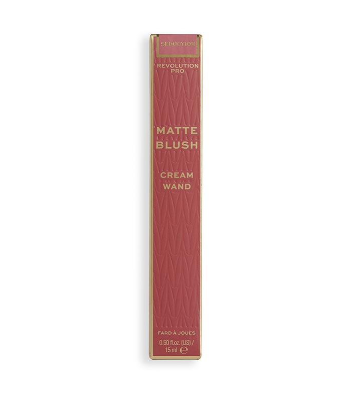 Revolution Pro - *Iconic* - Fard à joues en crème mat Cream Wand - Seduction Berry