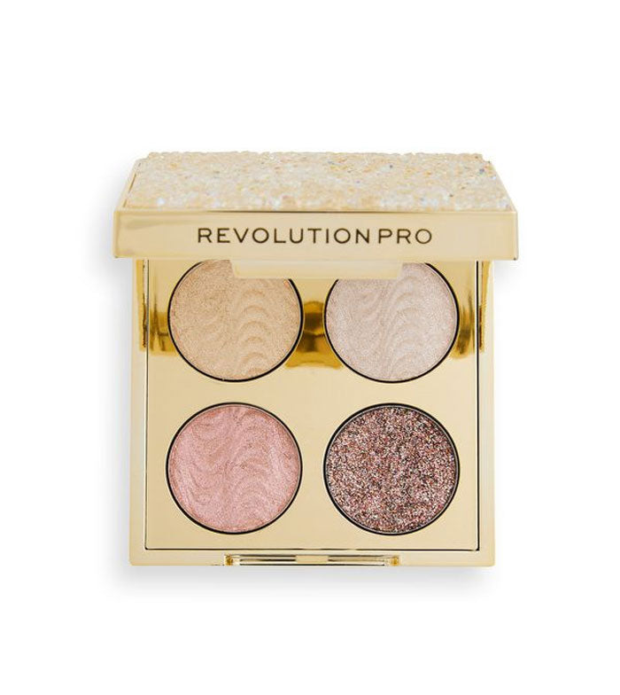Revolution Pro - Palette di ombretti Ultimate Eye Look - Gold Crystal