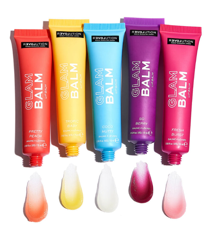 Revolution Relove - Bálsamo labial Glam Balm - Pretty Peach