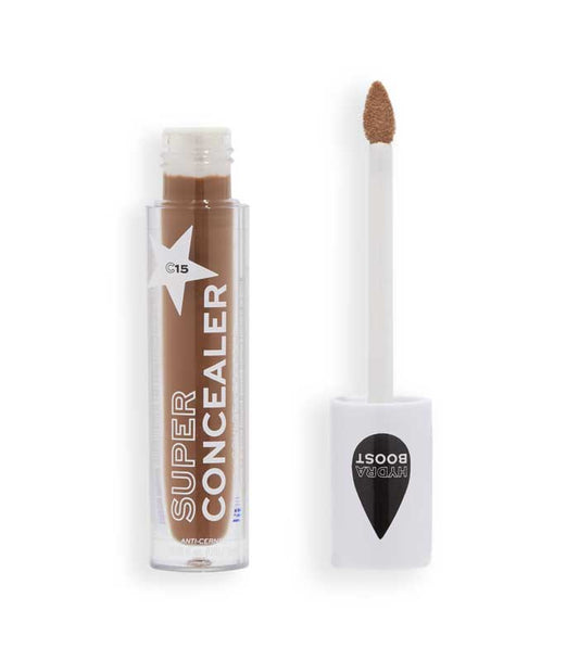 Revolution Relove - Corrector líquido Super Concealer Radiant Matte - C15