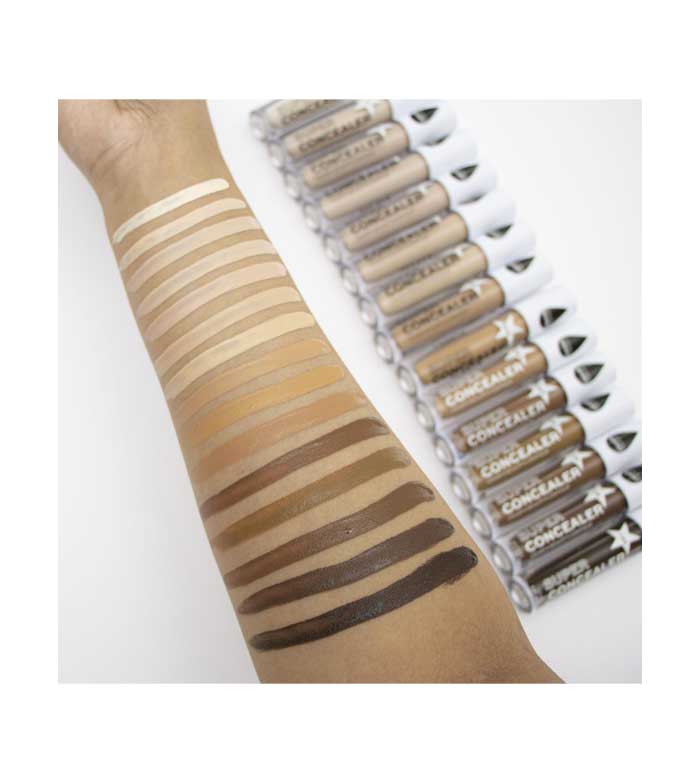 Revolution Relove - Corrector líquido Super Concealer Radiant Matte - C6
