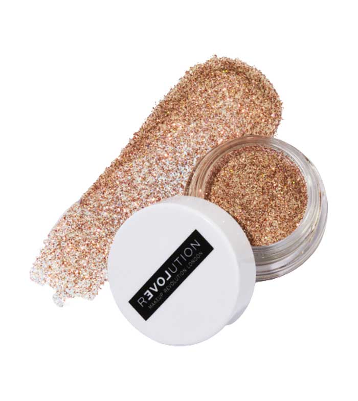 Revolution Relove - *Euphoric* - Multipurpose Iridescent Glitter - Gold Star