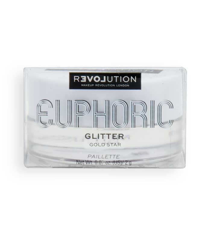 Revolution Relove - *Euphoric* - Multipurpose Iridescent Glitter - Gold Star
