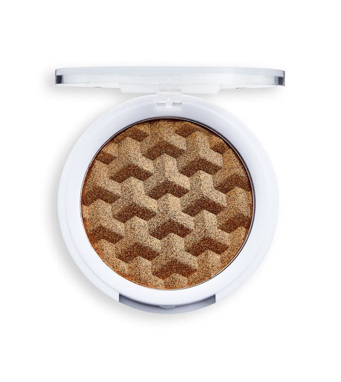 Revolution Relove - Iluminador en polvo Super Highlight - Bronze