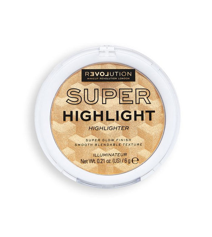 Revolution Relove - Iluminador en polvo Super Highlight - Gold