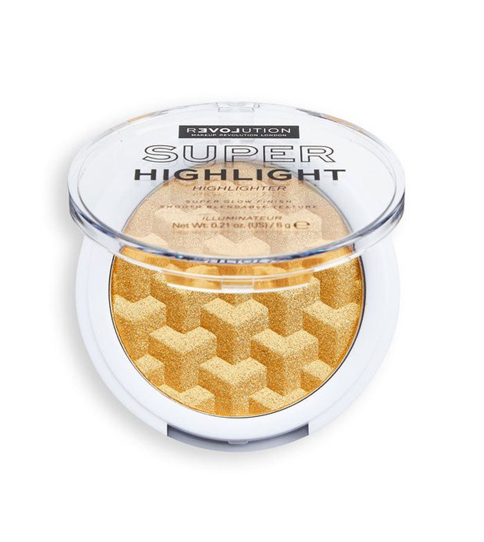 Revolution Relove - Iluminador en polvo Super Highlight - Gold