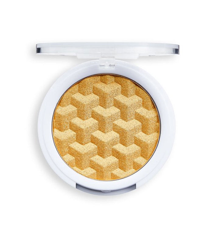 Revolution Relove - Iluminador en polvo Super Highlight - Gold