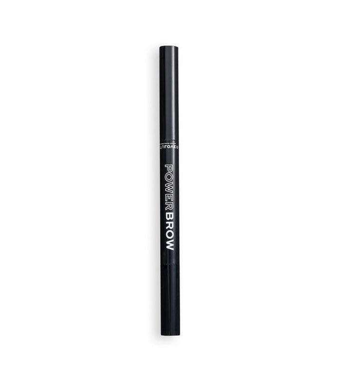 Revolution Relove - Lápiz de cejas Power Brow - Dark Brown