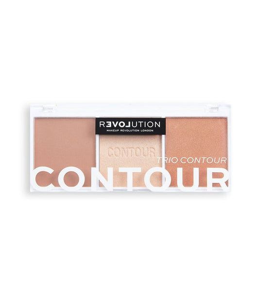 Revolution Relove - Paleta para contorno Colour Play Contour Trio - Baked Sugar