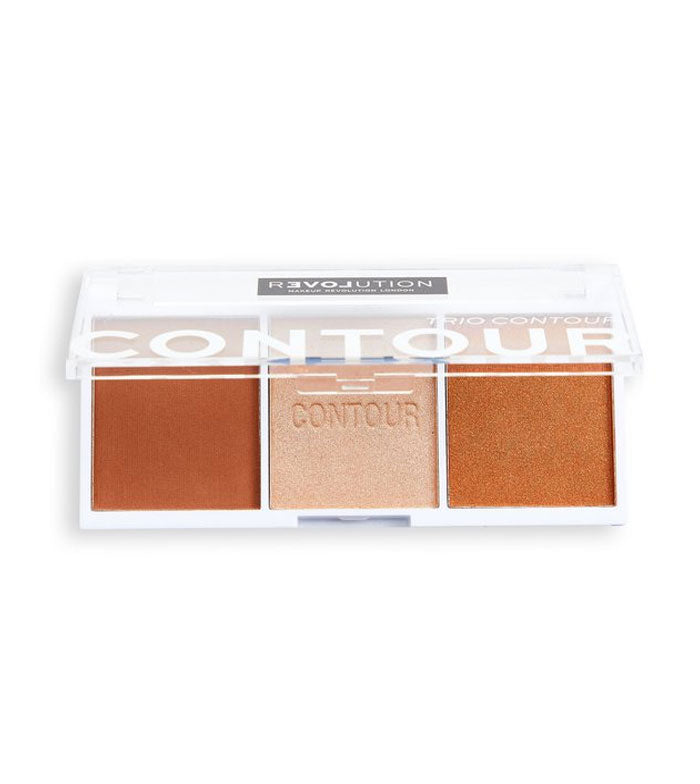 Revolution Relove - Paleta para contorno Colour Play Contour Trio - Baked Sugar