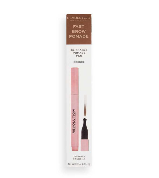 Revolution - Caneta para Sobrancelhas Fast Brow Pomade - Bronde