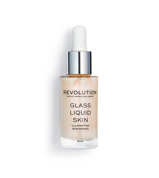 Revolution - *Glass Collection* - Sérum e Pré-base Iluminadora Glass Liquid Skin