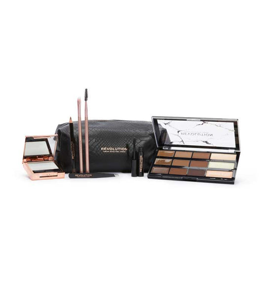 Revolution - Set de sobrancelhas com estojo Brow Shaping Kit