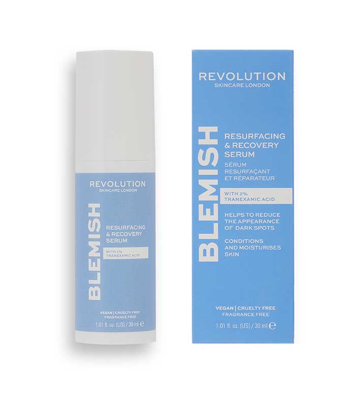 Revolution Skincare - Siero Anti-Imperfezioni Resurfacing & Recovery - 2% Acido Tranexamico