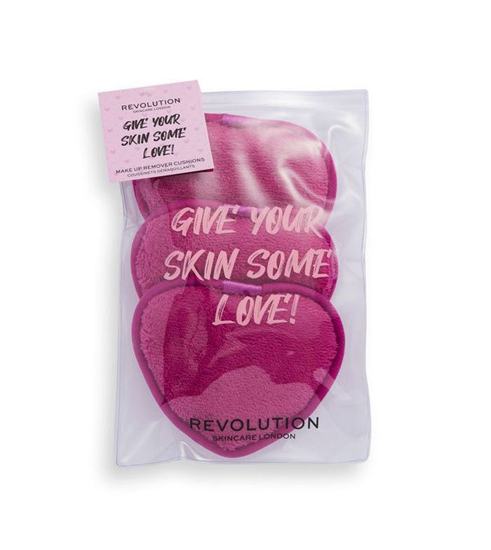 Revolution Skincare - Conjunto de Discos Desmaquilhantes Corações Give Your Skin Some Love