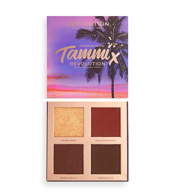 Revolution - *Tropical Twilight Collection* - Paleta de Rosto X Tammi - Golden Hour