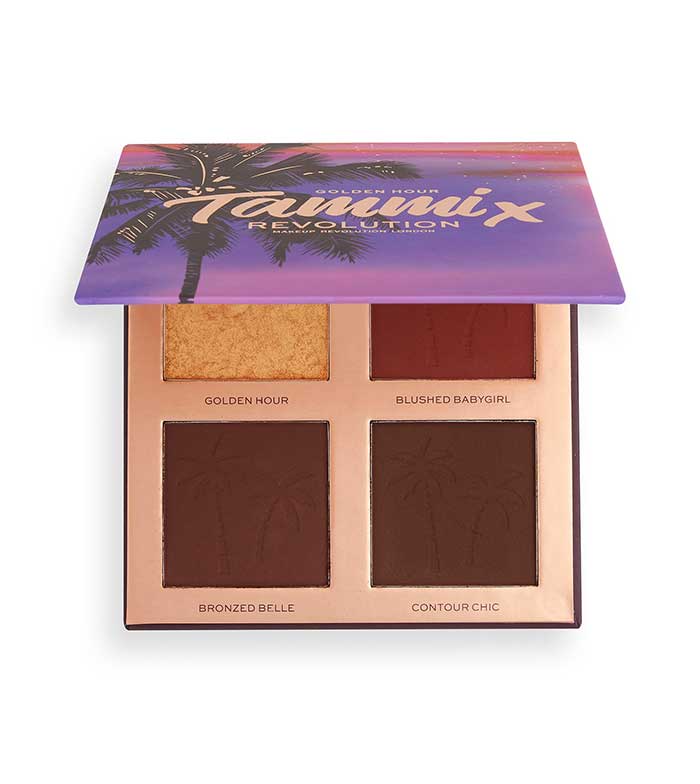 Revolution - *Tropical Twilight Collection* - Paleta de Rosto X Tammi - Golden Hour