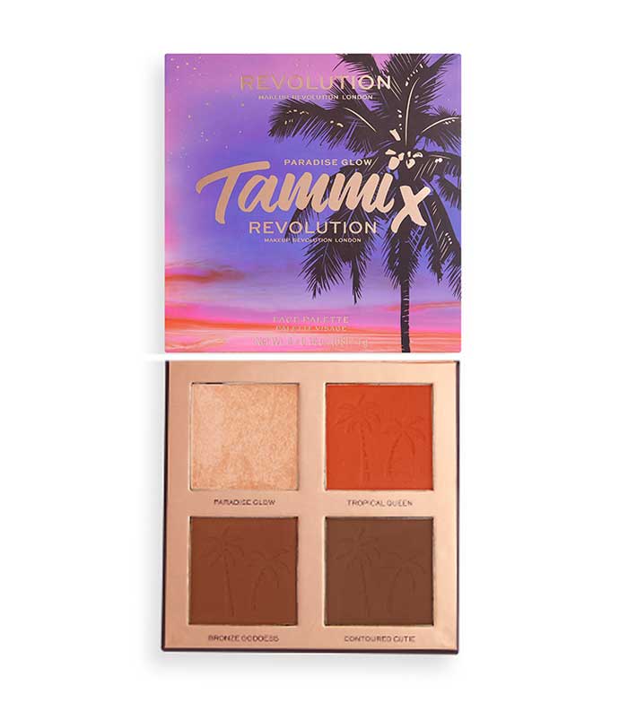 Revolution - *Tropical Twilight Collection* - Paleta viso X Tammi - Paradise Glow