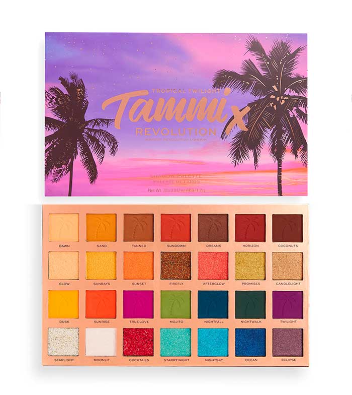 Revolution - *Tropical Twilight Collection* - Paleta de Sombras X Tammi